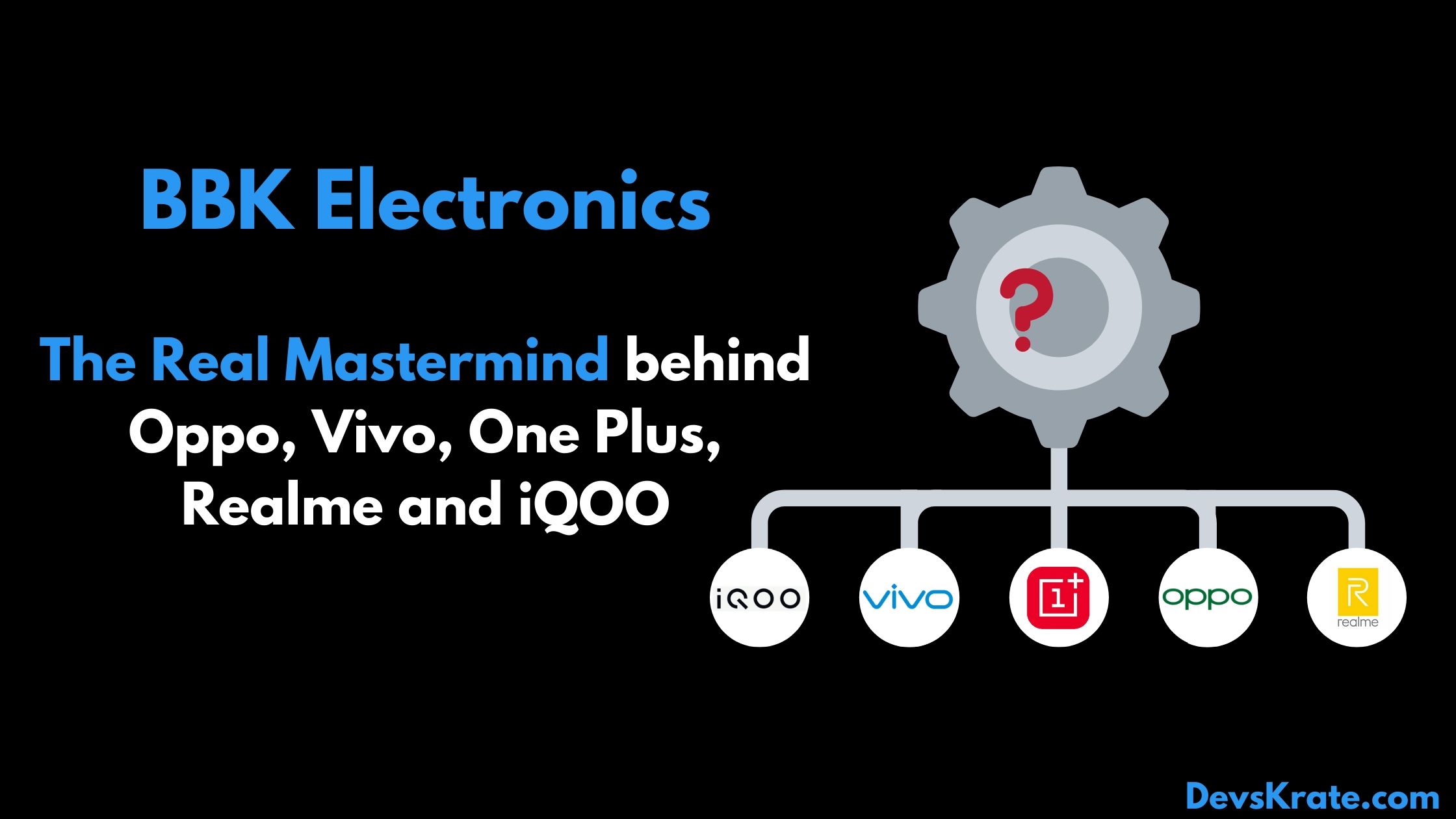 BBK Electronics - The real mastermind behind Oppo, Vivo, One Plus, Realme and iQOO