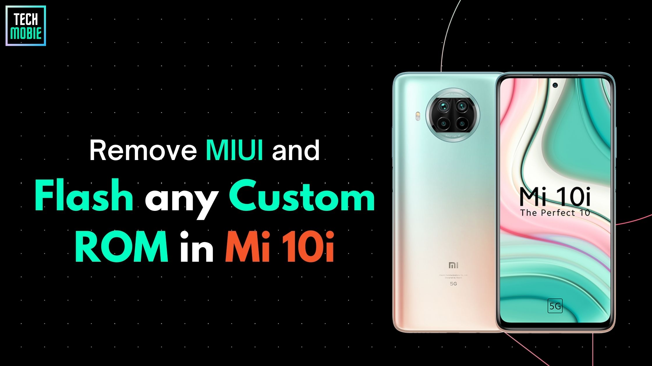 Mi 10i any Custom Rom flashing guide.