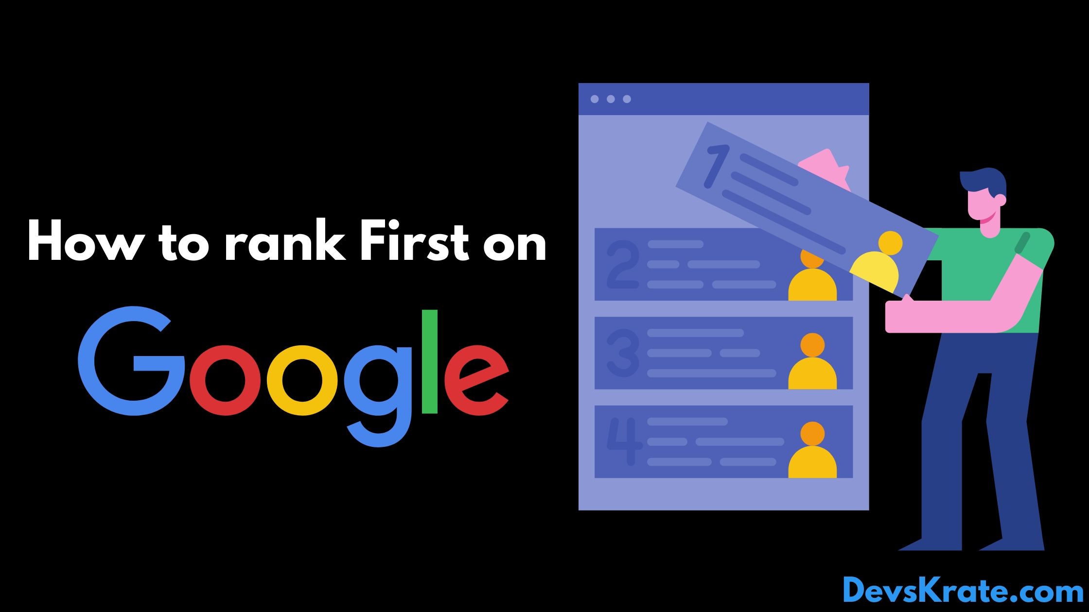How to Rank on First Page of Google