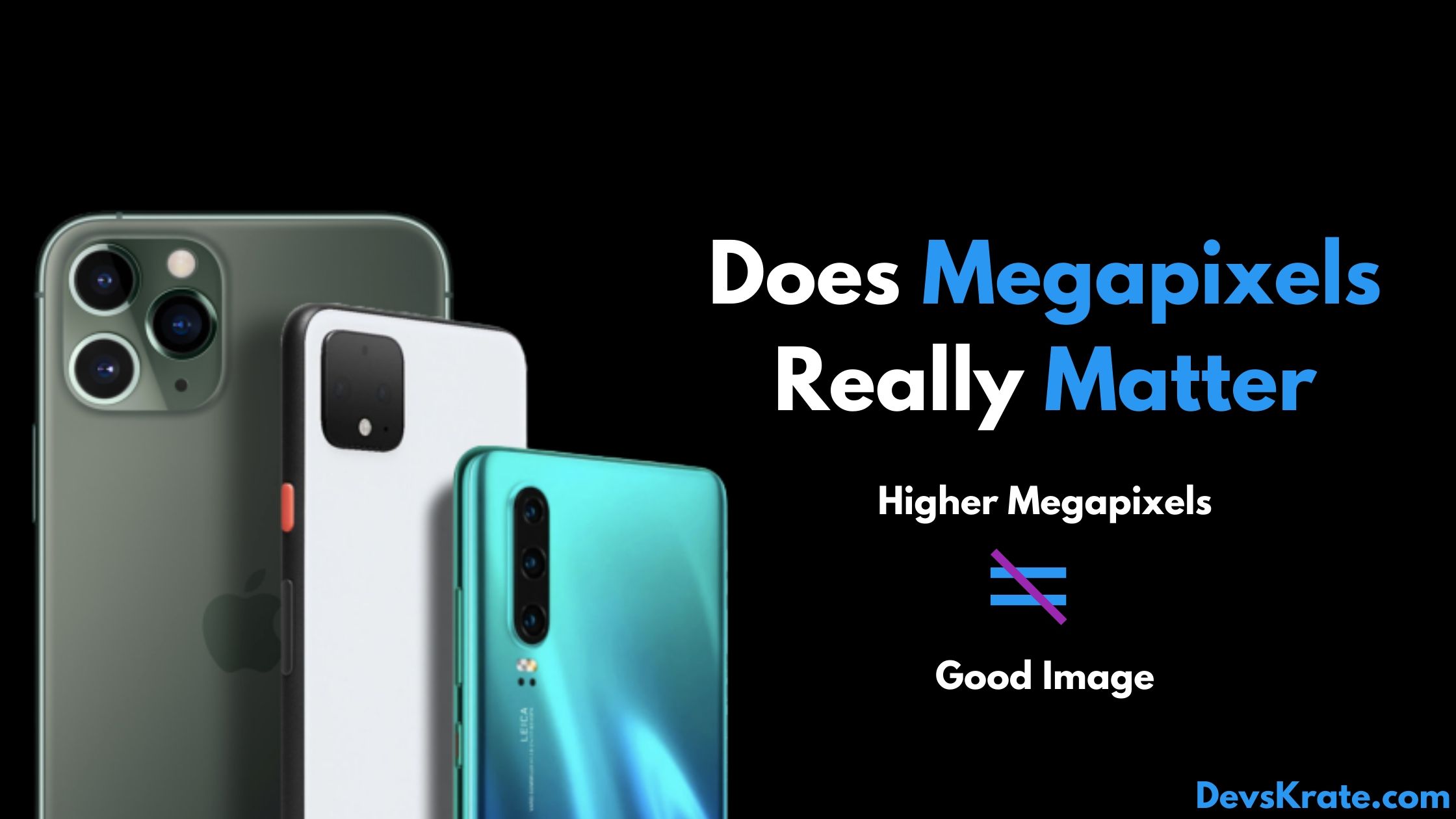 Does Megapixels Matter?