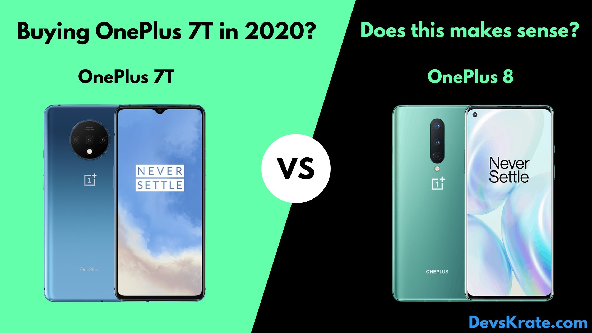 Is it Worth Buying OnePlus 7T over OnePlus 8