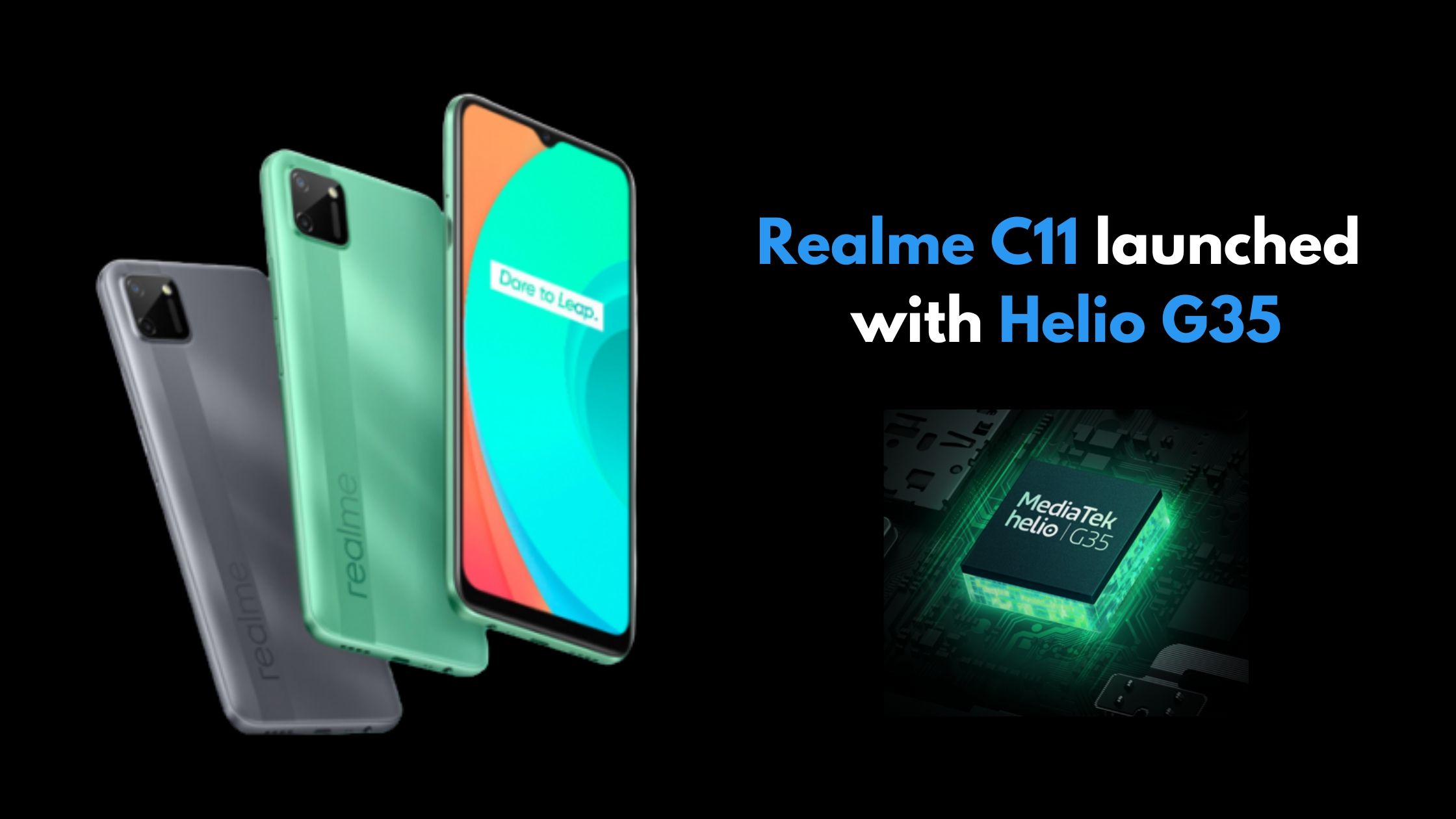 Realme C11 is launched in India