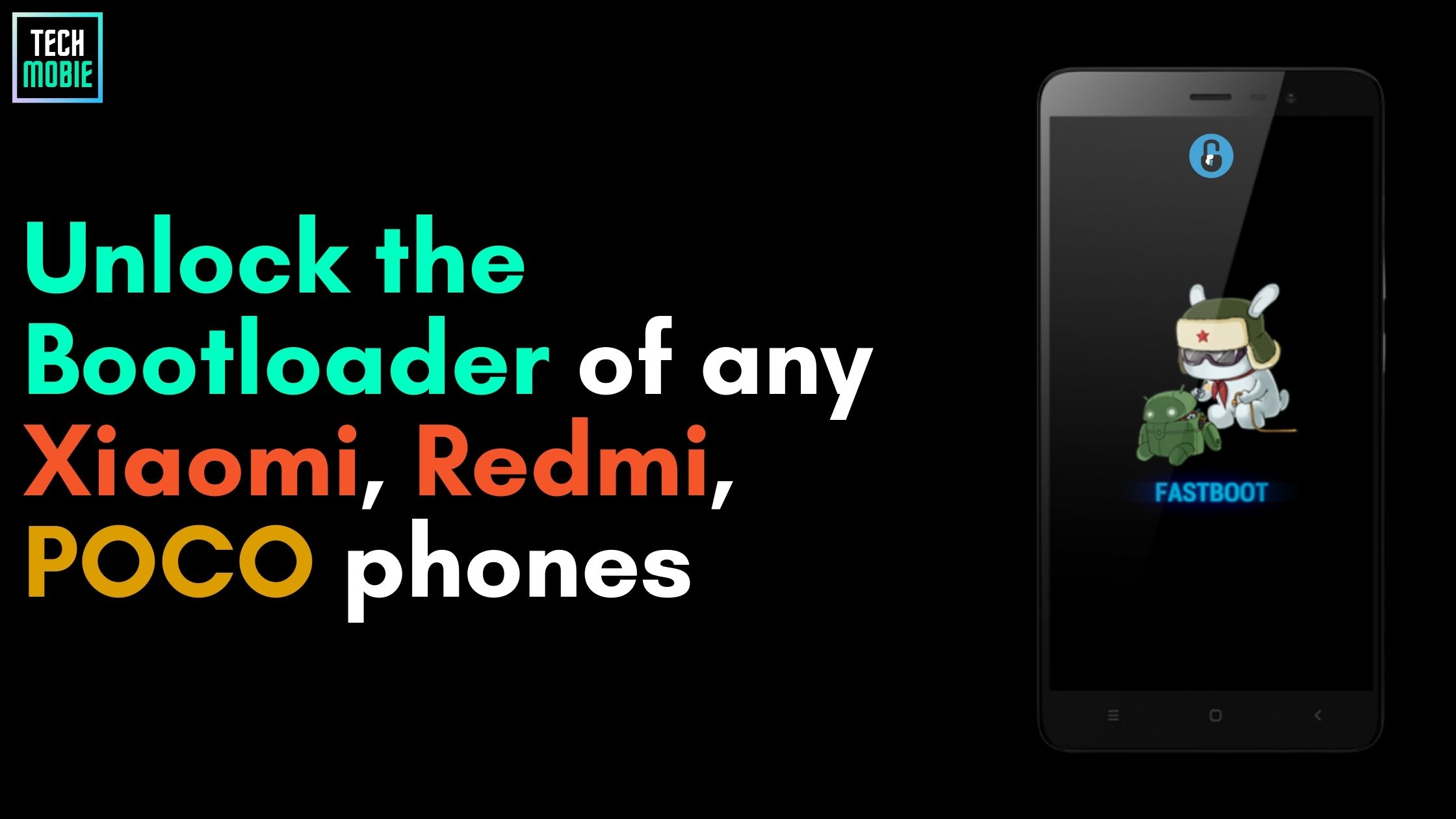 Unlock Bootloader of any Xioami, Redmi and Poco phones.