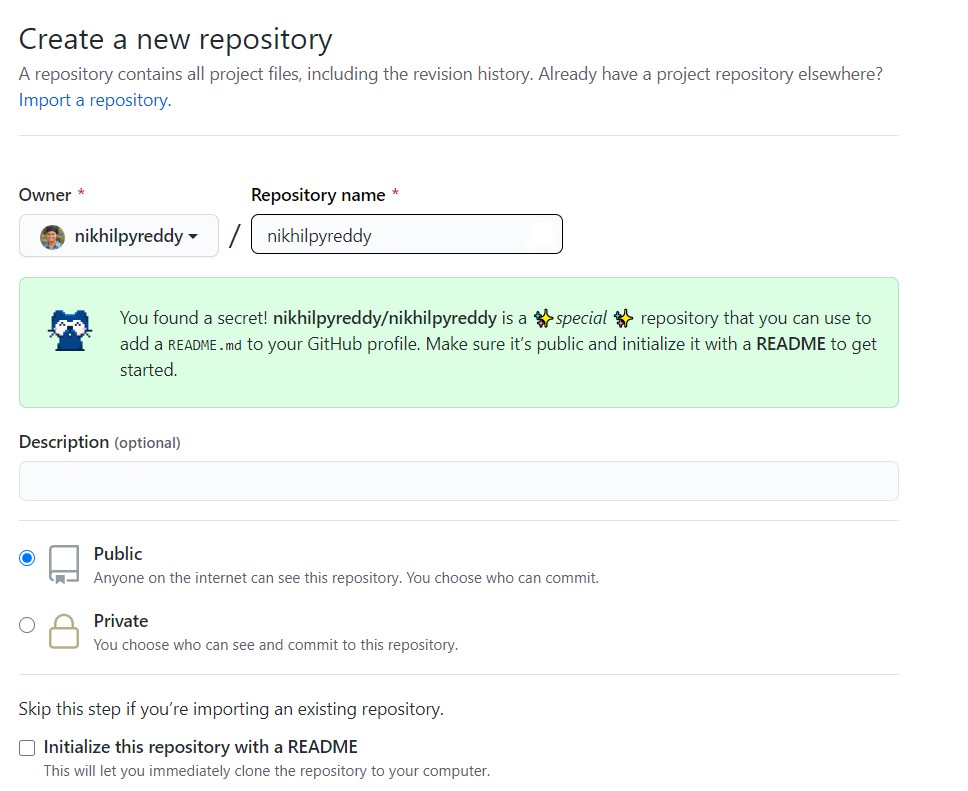 GitHub Profile