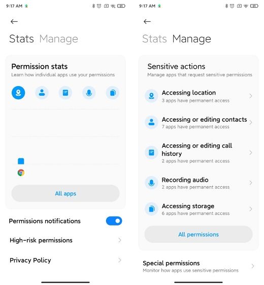 Flare privacy image